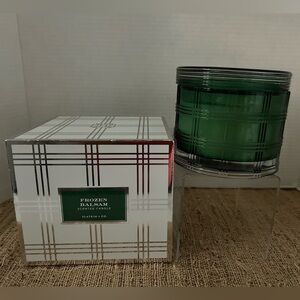 HomeWorx Harry Slatkin Frozen Balsam Large 4-Wick Candle 18 oz New in Box